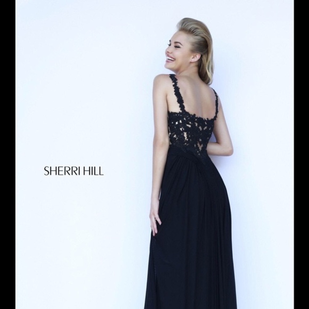 Black Sherri Hill Dress Size 6